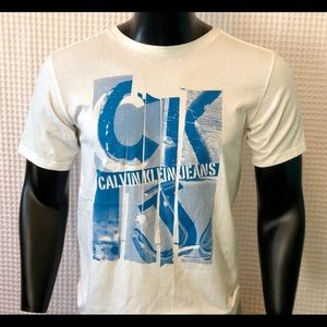 Calvin Klein Jeans Blue Graphic T-shirt